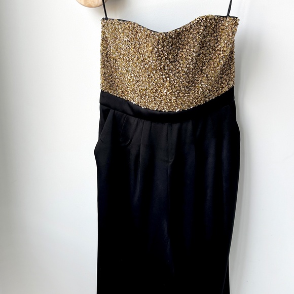 NWT, ALICE + OLIVIA Jeri Embellished Jumpsuit - Picture 5 of 7